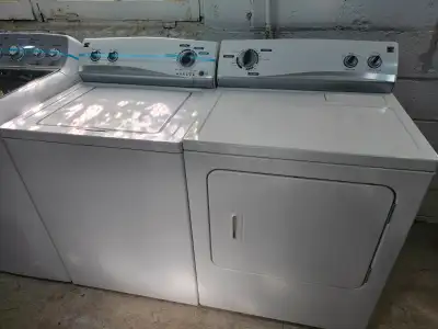 Fully working clean condition washer dryer Top of the line brand Nothing broken or missing pieces Ca...
