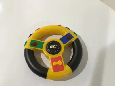 Toy steering wheel with lights and sounds, View more