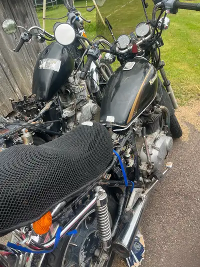 Just got going today still need carb adjust but can be heard running , comes with a complete spare b...