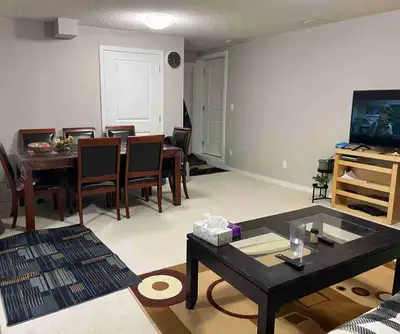 One room available in a Fully furnished bi-level basement. Near meadows transit centre. Rent will be...