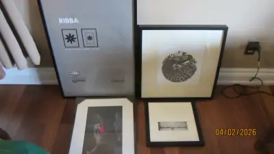 Assorted picture frames. All are new. Asking $15 each or all for $50. Located in the Martingrove and...