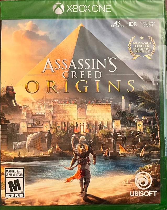 Assassin’s Creed Origins - Xbox One UNOPENED Game disks in XBOX One in Calgary - Image 2