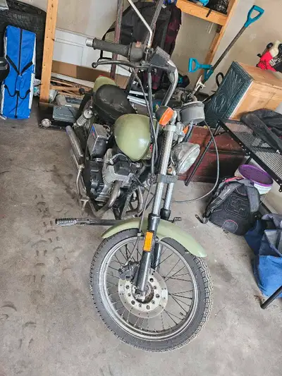 Selling a 1985 Honda Rebel 250 motorcycle. Bought it as a project bike to teach myself how to ride a...