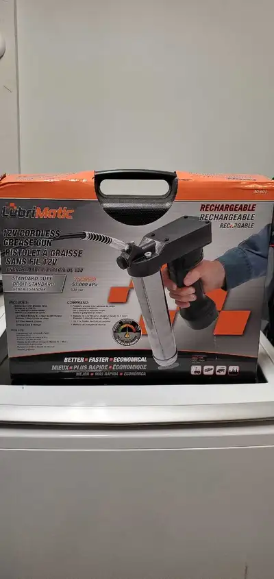 Grease gun Brand new Lubrimatic, View more