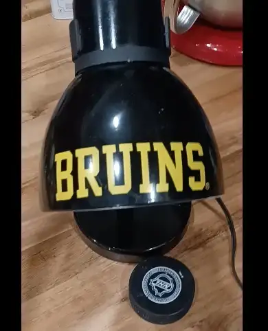 Boston Bruins desk/nightstand lamp (puck not included) $15 cash only please... thankyou