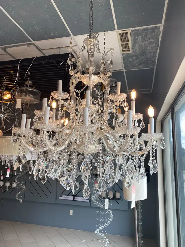 Crystal Chandelier in Indoor Lighting & Fans in Hamilton - Image 4
