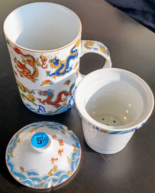 Tasse à thé/tisane in Kitchen & Dining Wares in Thetford Mines - Image 5