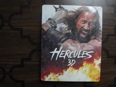 "Hercules 3D" (Dwayne Johnson) Blu-ray + DVD + HD Steelbook (3-Disc Set) I have for sale "Hercules 3...
