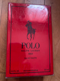 Polo ralph lauren red eau de toilette 125 ml NEW neuf