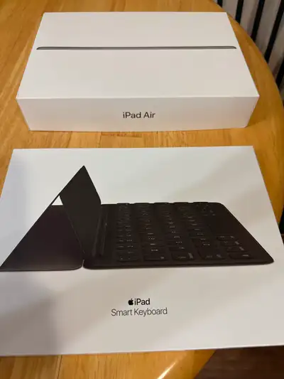 iPad Air 3rd generation 64GB space grey w/apple Smart Keyboard, View more