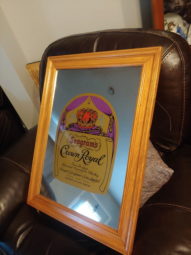 Crown Royal mirror in Arts & Collectibles in St. Catharines - Image 2