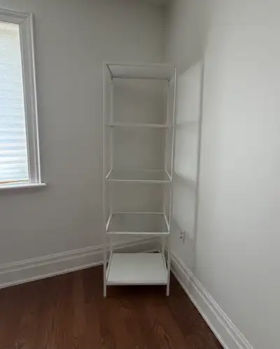 IKEA Vittsjo White/Glass Shelf Unit, View more