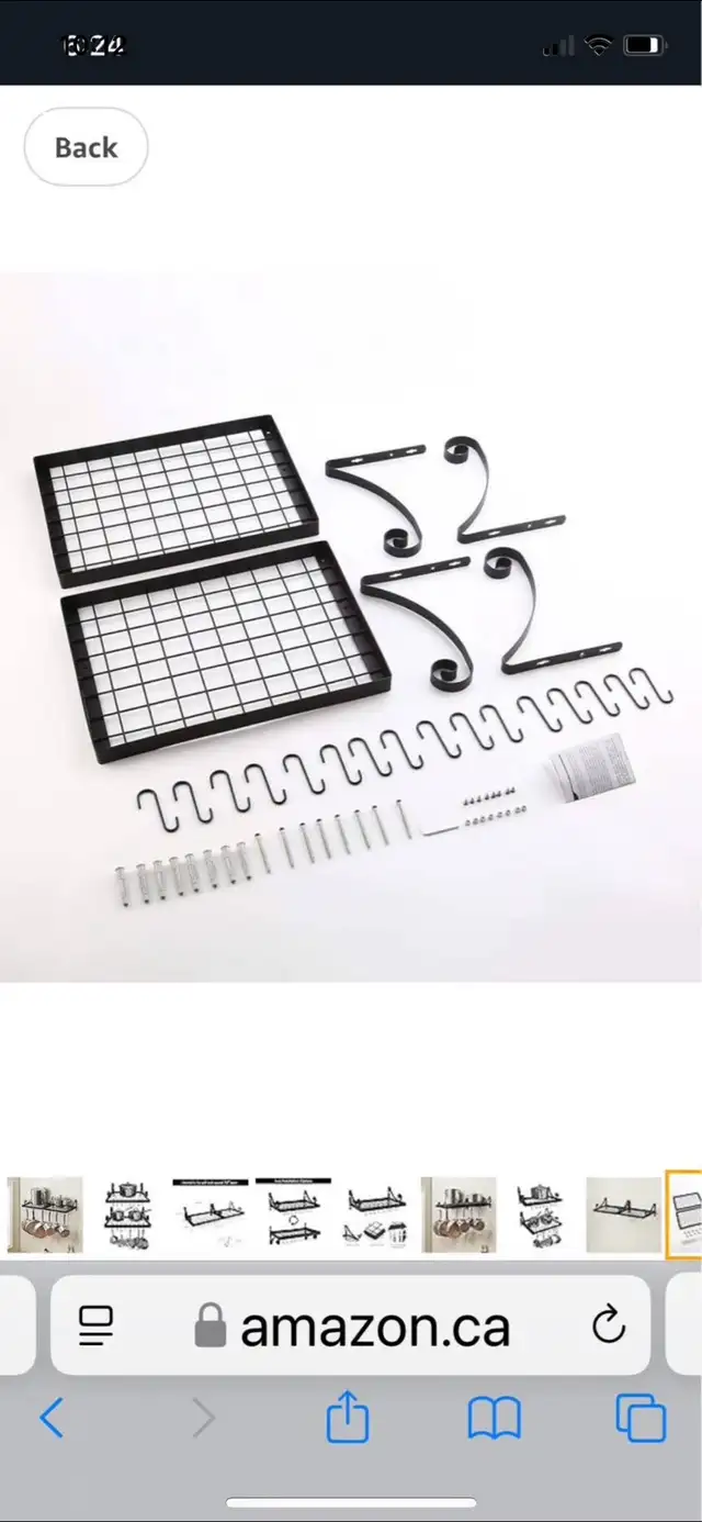 wall-mounted pots & pans racks  in Storage & Organization in London - Image 9