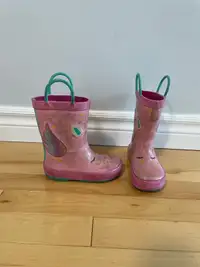 8T - Toddler Girl Rain Boots 