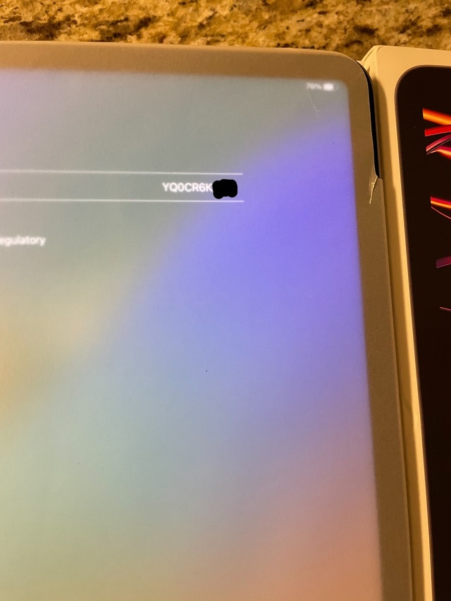 (Pending) 2022Apple iPad Pro 12.9” 128GB M2 Chip Space Gray iPads