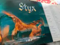 Styx Classic Rock Equinox LP vg+