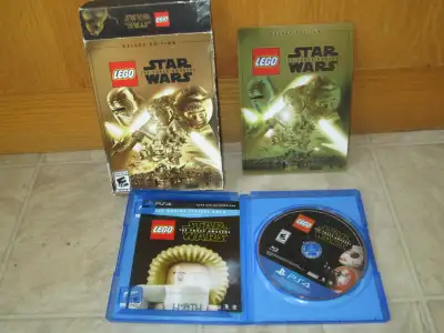 -PS4 - Lego Star Wars -The Force Awakens, Excellent condition, Excellent game play, with 3D Art work...