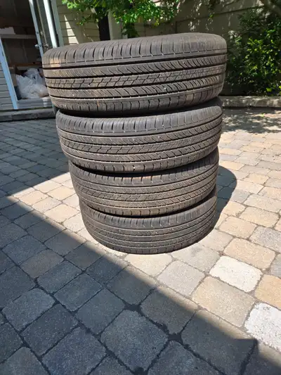(4) Tires for $350 & Winter Rims for $100 from a 2024 Ford Escape app 3500k usage. Separate or toget...