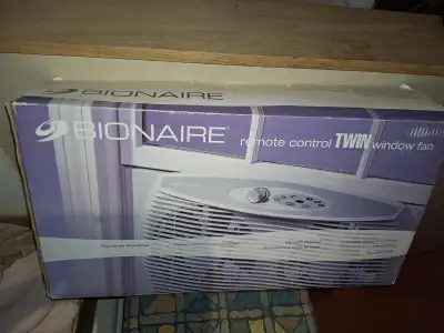 Remote Control Twin Window Fan BWF2097, View more
