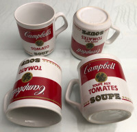 Campbell - Tomoatoe Soup Mugs - Set of 7