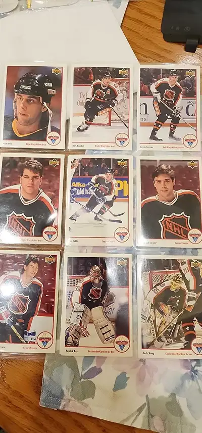 McDonald's hockey cards 1991, View more