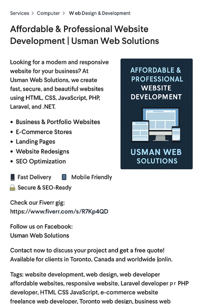 Affordable & Professional Website Development | Get Your Busines, View more