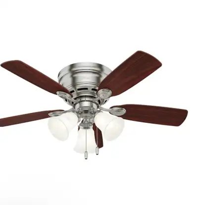 Hunter ceiling fan with lights, View more