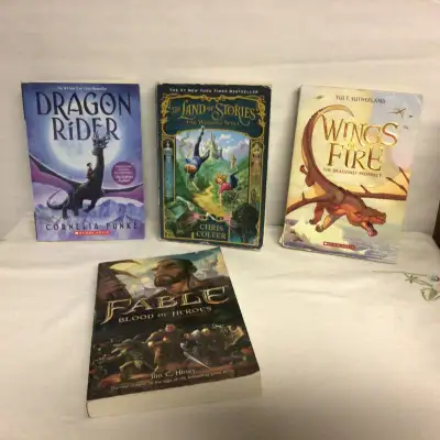 Lot of 4 Teen Books, View more