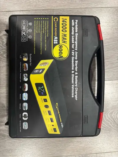 Car battery booster kit