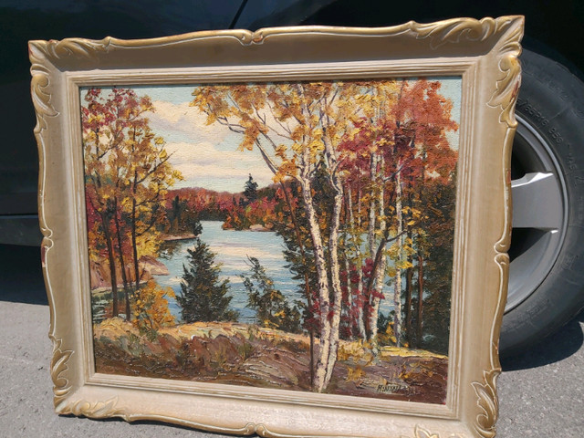 Herbert William Wagner (1889-1948) original oil painting in Arts & Collectibles in Kingston - Image 2