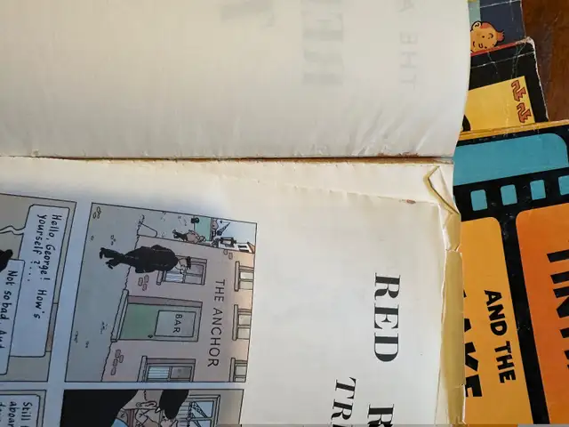 Tintin Books, Vintage 1970s in Comics & Graphic Novels in Kingston - Image 7