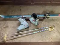 Skis, Ski Boots and Ski Poles