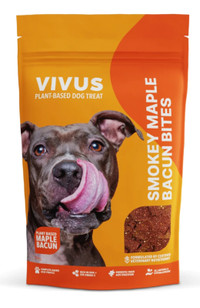 Vivus pet foods -Delicious plant based treats -Smokey Maple