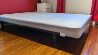 Queen Box spring and Metal Frame