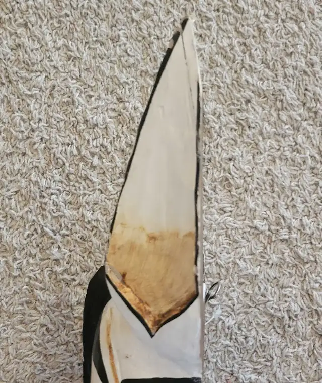 39"H x 8"W Zebra Wall Decor Mask Hand Made in Bali. in Home Décor & Accents in Red Deer - Image 10