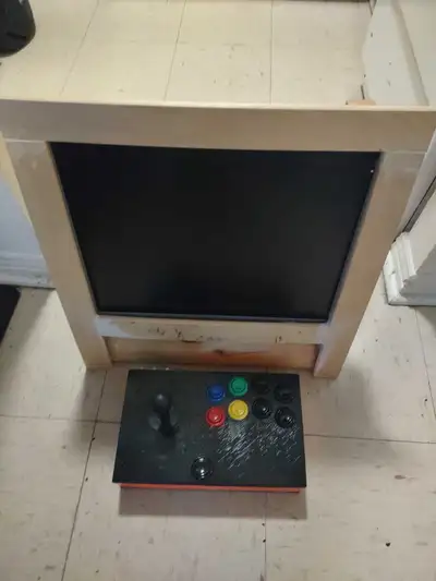 Unfinished (Fully Playable) Arcade Machine Project, View more