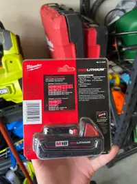 Battery for Milwaukee M18 Red Lithium 