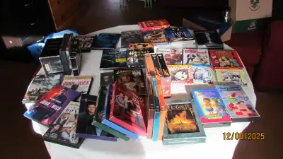 DVDs and VHS movies, View more