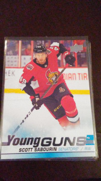 Scott Sabourin Young Guns 19-20 UD Rookie Card