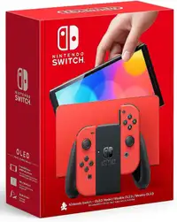 Brand NEW Nintendo Switch OLED Mario Red Edition