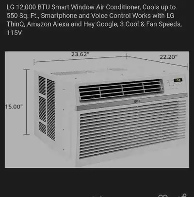 LG smart Air conditioner, View more
