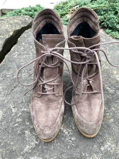 Stuart Weitzman suede booties, View more