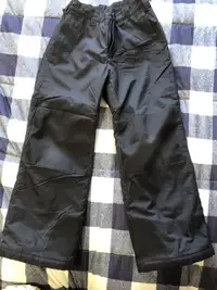 Pantalon de neige Columbia noir grandeur 10-12 jeunes