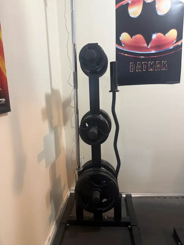 300lbs Weights, Rack & Bar(s)447849270797281282