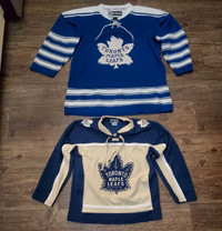 Kids Youth Toronto Maple Leaf Jerseys$60 for the blue and white 