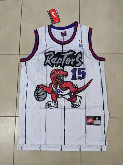 Raptors Retro Vince Carter Stitched Jersey NBA Size available in M , L and XL