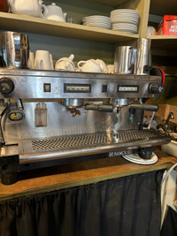 Rancilio double harm coffee machine in perfect condition $3500