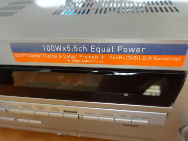 Pioneer VSX-D412-S/500W/5.1 channel/AV receiver for sale in Stereo Systems & Home Theatre in Markham / York Region - Image 5
