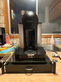 Nespresso Vertuo with Pod Storage Drawer