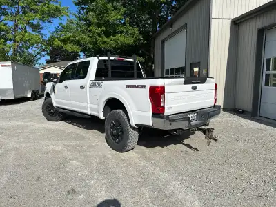 Steel tonneau cover Has built in ladder rack Weight supporting, can be used as scaffold, or to carry...